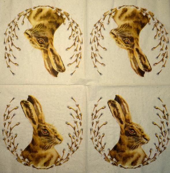 999.186 Rabbits:  natürliche - 3-ply - Peter Rabbit 2005